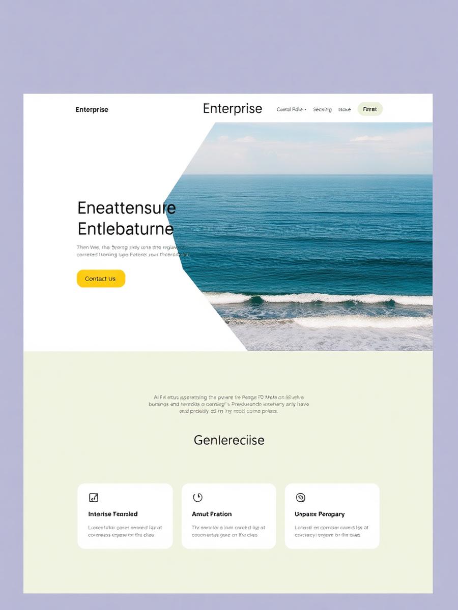 Enterprise business website sample built by Web Bloom
